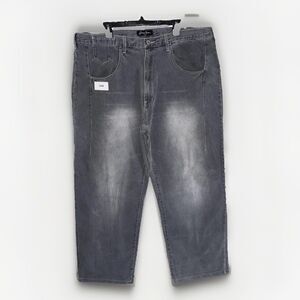 Sean John Vintage Baggy Jeans Mens Size 40x32 Faded Gray Y2K Loose Fit
